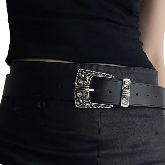 GRABLOOM Elegant Wide Waistband Women's Wide Belt Unique Styles Waist Belt Adjustable