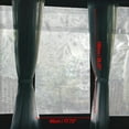 thumbnail image 4 of Floral Pattern Window Privacy Film Self-adhesive Glass Window Sticker for Home 39.37"L x 17.72"W Clear, 4 of 6