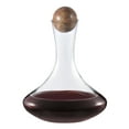 Better Homes & Gardens Glass Wine Decanter with Wooden Sphere Stopper