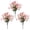 🔥E_New#4371, variant on 3 Pack Outdoor Artificial Flowers – Silk Fake Flower Bushes for Garden, Patio, Planters and Cemetery Grave Decorations