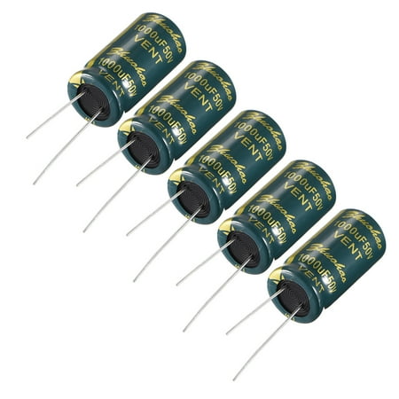 

Aluminum Radial Electrolytic Capacitor 10000uF 50V Life 13 x 25 mm 5pcs