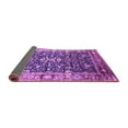 thumbnail image 2 of Ahgly Company Indoor Round Oriental Purple Industrial Area Rugs, 4' Round, 2 of 4