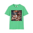 thumbnail image 5 of Boxer Merica Pop Art Unisex Softstyle T-Shirt, 5 of 10