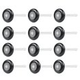 thumbnail image 1 of 12 Pcs Roulettes de Porte de garage 2 Pouces nylon Roues de Porte de garage Compatibles Pièces de Rechange avec Joint 6, 1 of 5