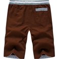 thumbnail image 2 of Yundobop Mens Shorts Casual Adjustable Drawstring Elastic Waist Slim Shorts, 2 of 7