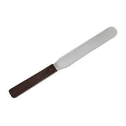 Palette Knife Spatula, 10.25" - Wooden Handle - Flexible Blade with Parallel Sides - Eisco Labs