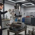 thumbnail image 3 of TMG Industrial Drilling Milling Machine, 3 of 13