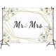 thumbnail image 4 of Fondo de despedida de soltera floral blanco personalizado para Sr. y Sra., fondos de fotos con temática de boda de Sr. y Sra., 7 x 5 pies, fondos de fotografía de compromiso para novias, decoración, 4 of 7