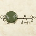 thumbnail image 2 of Galla Petite Plate Rack Antique Bronze 2 Plate, 2 of 5