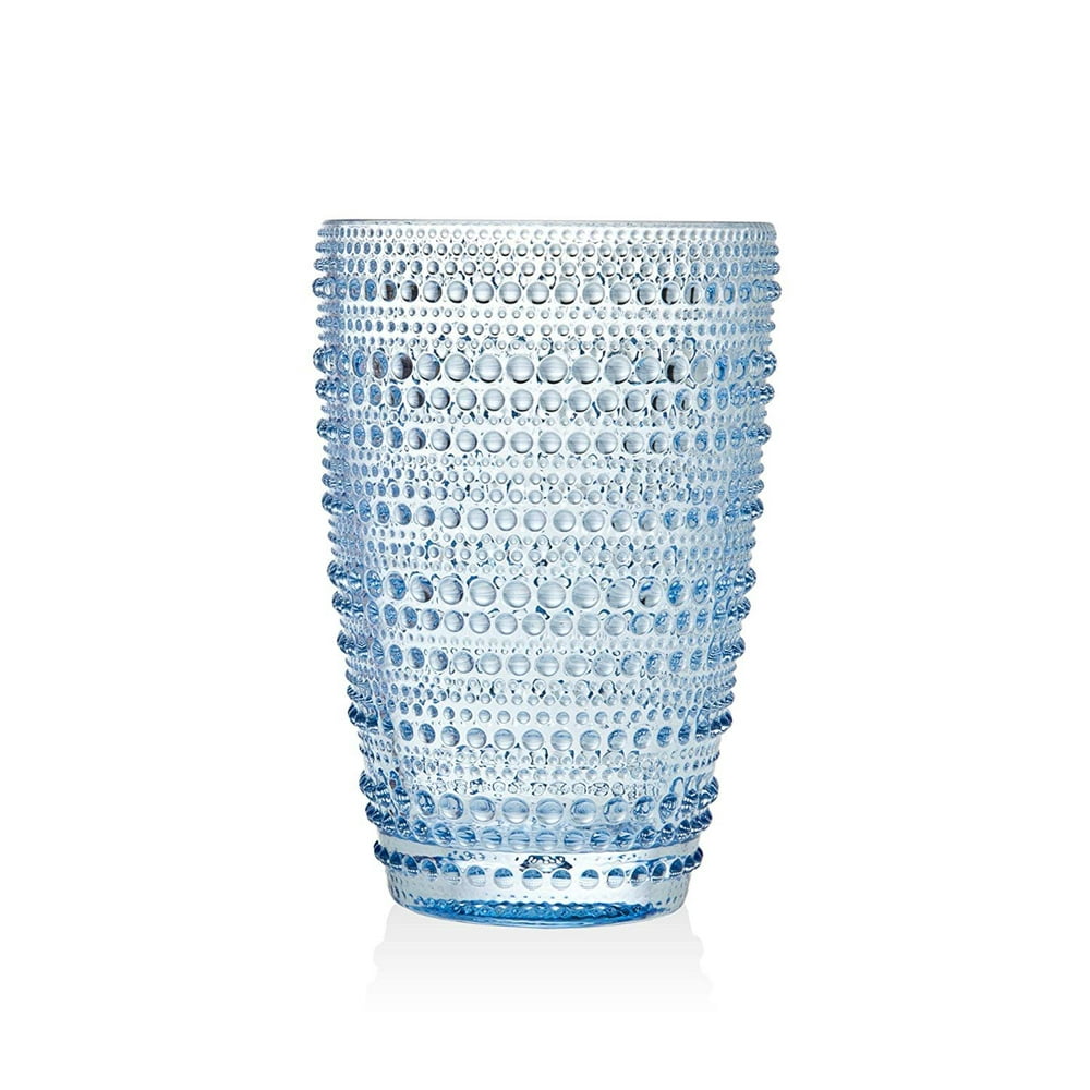 Lumina Highball Beverage Glass Cup by Godinger Blue