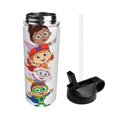 Super Why Water Bottle, Cute Pattern Stainless Steel Vacuum Insulated
