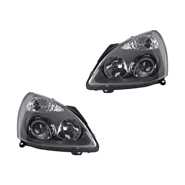 Par de FAROS CLIO 2002 al 2010 RENAULT DEPO Faro RN Clio Sport 02-10 Electrico S/Motor C/Lupa P/Foco Xenon