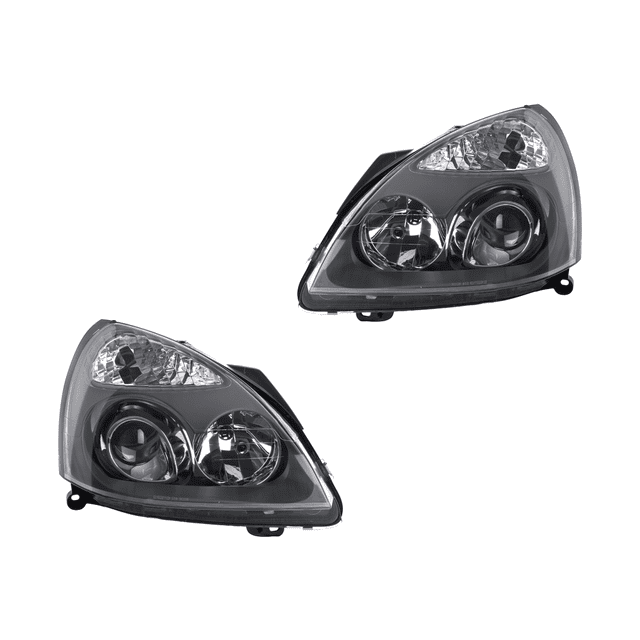 Par de FAROS CLIO 2002 al 2010 RENAULT DEPO Faro RN Clio Sport 02-10 Electrico S/Motor C/Lupa P/Foco Xenon