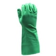 thumbnail image 4 of 12-Pack of Cordova 4607 Premium Green Nitrile Work Gloves, Flock-Lined, 15-MIL, Diamond Embossed Grip, Small, 4 of 5