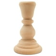 thumbnail image 6 of Classic Wooden Candlesticks 4 inches with 7/8 inch Hole, 50 Unfinished Small Wooden Candle Holders to Craft, Paint or Decorate, by Woodpeckers, 6 of 8