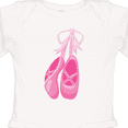 thumbnail image 4 of Inktastic Ballet Shoes, Ballet Slippers, Ballet Dance, Pink Girls Long Sleeve Baby Bodysuit, 4 of 5