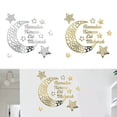 thumbnail image 6 of Household Acrylic Wall Decoration Festival Moon Stars Decoration Gold And Silver, 6 of 9
