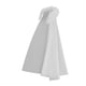 thumbnail image 1 of Capa para Figura de Acción Accesorio de Ropa a Escala 1 12 Modelo de Prenda Unisex de Tela con Estilo Antiguo Adecuado para Personalizar Muñecos Y Jug Blanco, 1 of 10