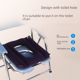 thumbnail image 1 of Cojín inflable antiescaras para la cadera, asiento de inodoro, lavable, reparable, cojín inflable para el trasero, 1 of 3