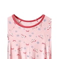 thumbnail image 4 of WIBACKER Girls Nightgowns Viscose Pajamas Dresses Short Sleeves Sleepwear Cartoon Pony Nightshirt for Kids 4-16Y, 4 of 9