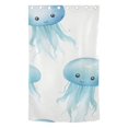 thumbnail image 2 of Jellyfish Blackout Curtain Panels Drapes Privacy Assured with Light Filtering Curtains for Living room Bedroom Bathroom Window, 2 of 6