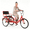 red, variant on WEIMMIN Tricycle Adult 24 inch 7-Speed 550 lbs Heavy Duty Red