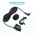 thumbnail image 4 of External Microphone Microphone 3.5mm Jack Stereo For Car Radio Cell Phone Laptop, 4 of 11