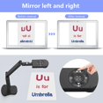 thumbnail image 2 of THUSTAR 8MP Document Camera & Webcam 4K with Dual Microphones, USB Visualiser A3-Size, 3-Level LED Lights, Image Invert Function,, 2 of 7