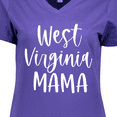 thumbnail image 4 of Inktastic West Virginia Mama Women's V-Neck T-Shirt, 4 of 5