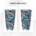 thumbnail image 3 of KLL Fish In The Wave Print 40oz Stainless Steel Insulated Car Cup with Spillproof Lid - Keep Your Drink Hot or Cold on the Go-Without Straw, 3 of 8