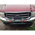 thumbnail image 2 of For Ford Ranger Off Road Driving Lights Chrome Brush Front Bumper Bar Auxiliary Lamps Pair Set Kit, 2 of 6