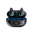 thumbnail image 2 of Methold Auriculares inalámbricos Auriculares con pantalla LED Cancelación de ruido Auriculares con clip Auriculares deportivos Auriculares Cables de audio/vídeo Negro, 2 of 6
