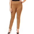 thumbnail image 2 of Style & Co. Leggings casuales con costuras para mujer, marr?n, 18W Style & Co.  Polainas, 2 of 2