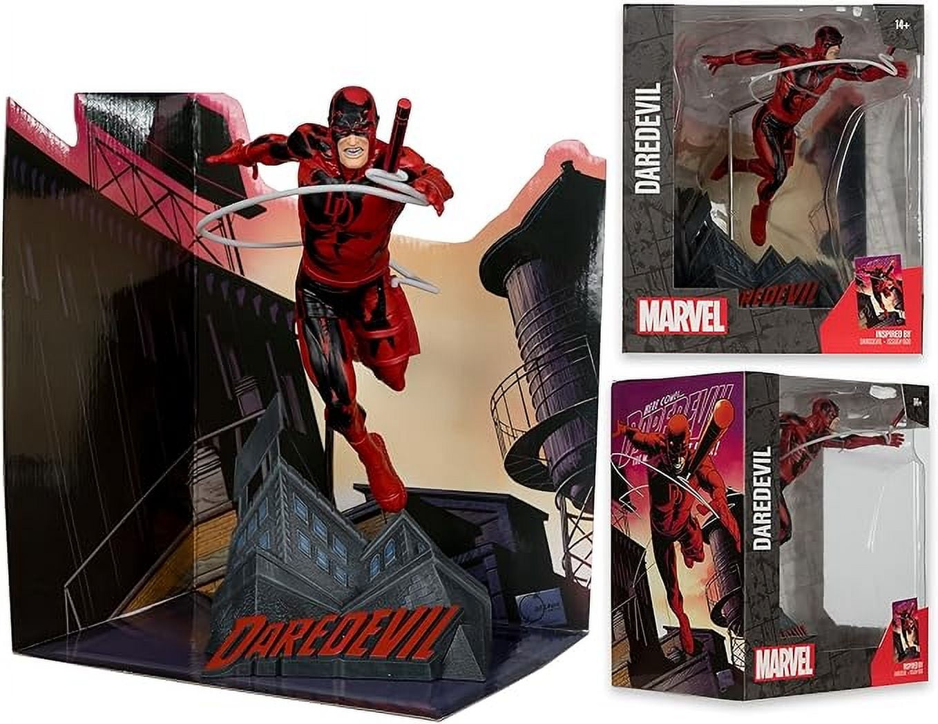 McFarlane Toys - Marvel Daredevil 1:10th Scale Daredevil #600.