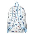 thumbnail image 2 of Ocean-Inspired Sailor Backpack for School & Travel, Waterproof Nautical Daypack with Compass, Boat, Rudder, and Lighthouse Print, Lightweight and Spacious for Students, 2 of 4