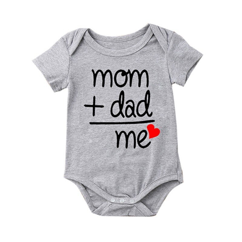 mom dad baby clothes