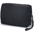 thumbnail image 1 of Bolsa de maquillaje pequeña para monedero Bolsa de cosméticos impermeable Bolsa de viaje con cremallera de gran capacidad con correa desmontable Organizador de cosméticos para mujeres niñas Adepaton WMZY-266-1, 1 of 6