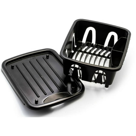 - Camco 43512 Black Mini Dish Drainer and Tray