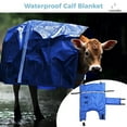 thumbnail image 4 of Waterproof Calf Blanket, Thickened Warm Clothes Coat for Little Bull Cattle Ox Cow, 4 of 7
