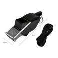 thumbnail image 5 of 4 paquetes de silbatos deportivos de plástico con cordón, silbato con sonido fuerte y nítido, ideal para entrenadores, árbitros y funcionarios, 5 of 5