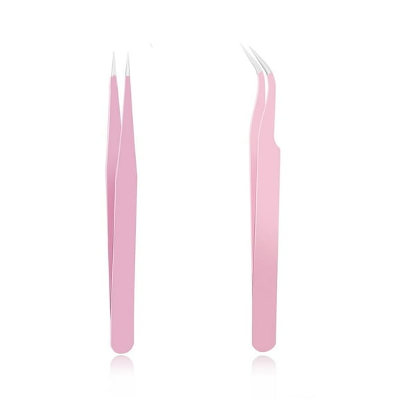 2 PCS Industrial Tweezers,for Craft, Jewelry-Making,Electronic Repair, Laboratory Work, for Modeling,
