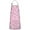 Pink and Pink, variant on Pink and Pink Of Leopard Print Apron-Garden Aprons for Women with Pockets-Cotton Linen Waterproof Kitchen Cooking Gardening Aprons Adjustable for Kitchen,Cooking,BBQ and Salon 33x27 Inch