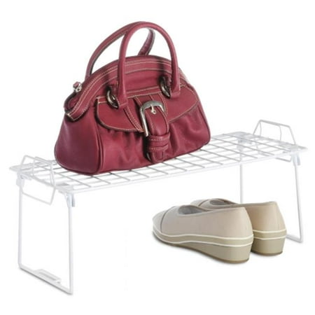 

Medium White Stacking Shelf Pack Of 6