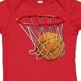 thumbnail image 4 of Inktastic Basketball Swish Boys or Girls Baby Bodysuit, 4 of 5