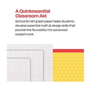 Graph Paper, 1 Inch Rule, 9 x 12 Inches, White, 500 Sheets