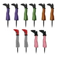 thumbnail image 3 of HAZIUA Witch Legs Halloween Yard Decor – 17” Realistic Witch Legs Stake For Indoor/Outdoor Decor (2 Pack) | & 15*5.9*3.1 in Green, 3 of 8