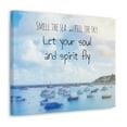thumbnail image 5 of Inspirational Wall Art Smell The Sea And Feel The Sky Motivational Print Ready to Hang Artwork Unframed, 5 of 18