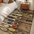 thumbnail image 4 of Area Rugs for Living Room Bedroom, Modern Cooking 4'x6' Rug Washable Carpet Runner Indoor Outdoor, Farmhouse Country Wooden Grain Non Slip Accent Floor Mats Rug for Kitchen, Office, 4 of 8