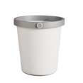 thumbnail image 2 of Fiudx Ofertas y liquidaciones Bote De Basura Engrosado De Plástico Hogar De Alto Valor Sin Tapa Cocina Baño Anillo De Presión Cesto De Basura Adecuado para El Hogar Cocina Baño Garaje, 2 of 7