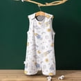 thumbnail image 4 of Baby padded spring and autumn sleeveless vest-type split-leg sleeping bag, 4 of 5